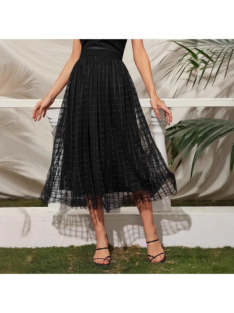Men'S Fashion Line - Jupe taille haute pour femme, grande