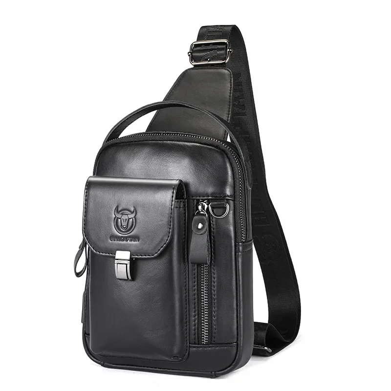 Mens Fashion Blog - Sac à bandoulière en cuir de