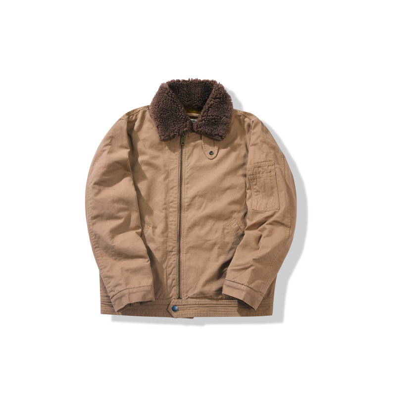 Sherpa Jacket Fleece - OKONKWO JUNGLE CLOTH JACKET Sherpa col
