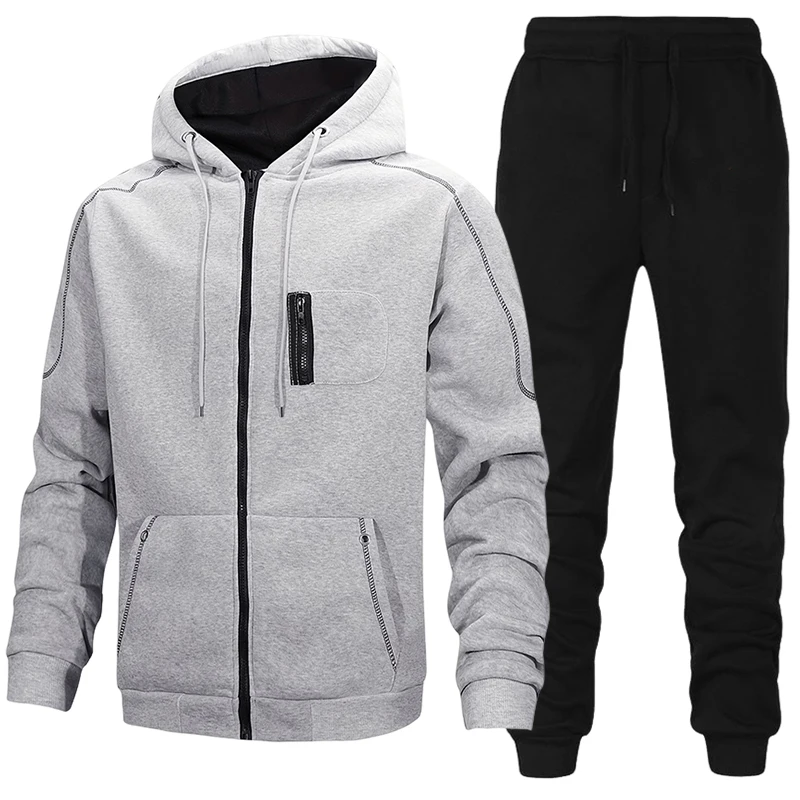 Men'S Fashion Looks - Ensemble de survêtement décontracté pour homme