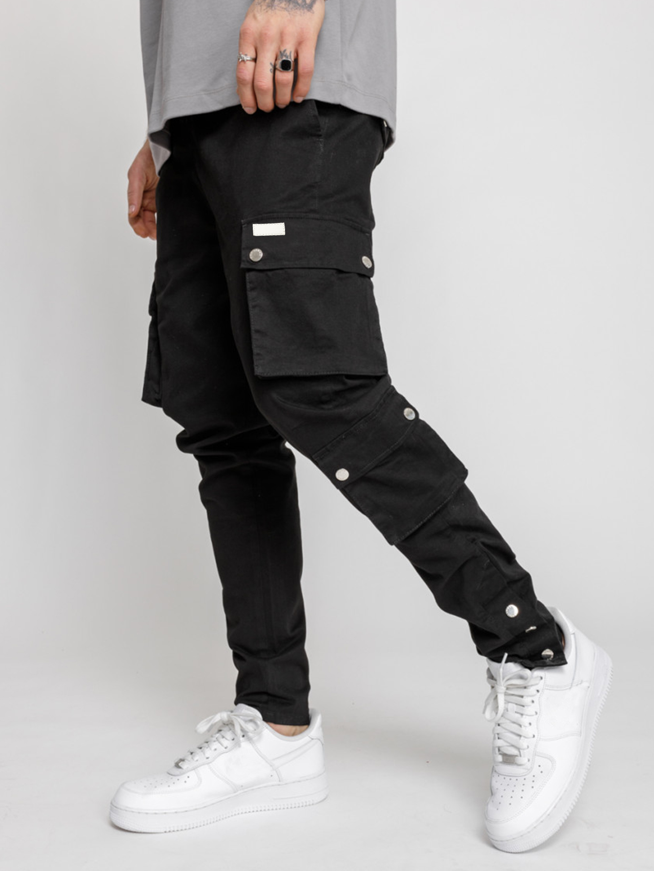 Men Fashion Rave - Pantalons de travail pour hommes automne
