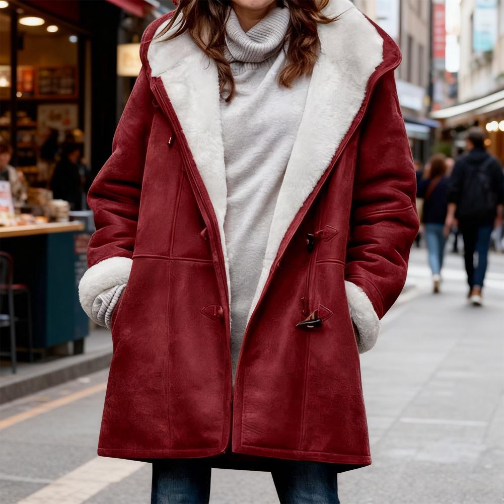 Sherpa Jacket Fleece - Manteau pour femmes, manteau confortable pour