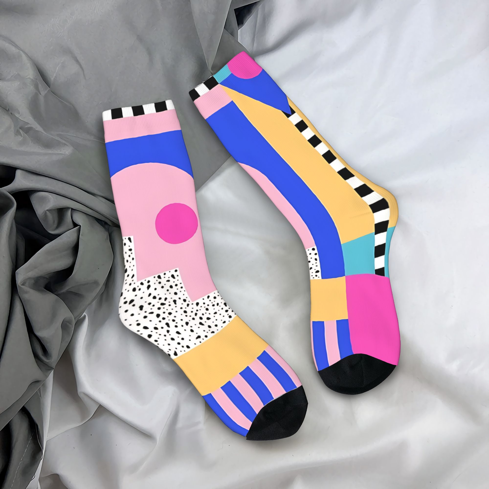 Men'S Fashion Youtube - Memphis - Chaussettes rétro S S