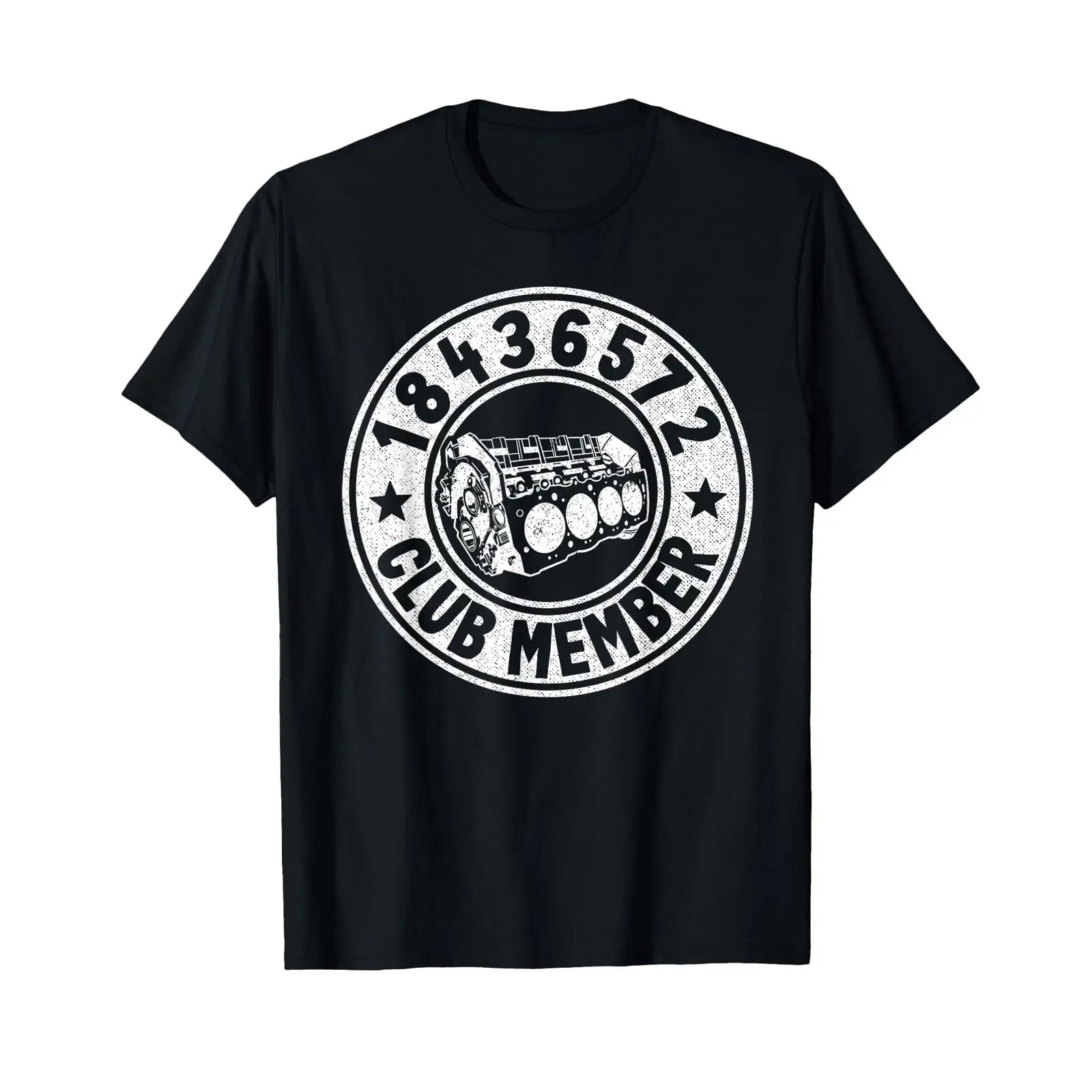 Men'S Fashion For Big Guys - T-shirt vintage délavé pour homme, style