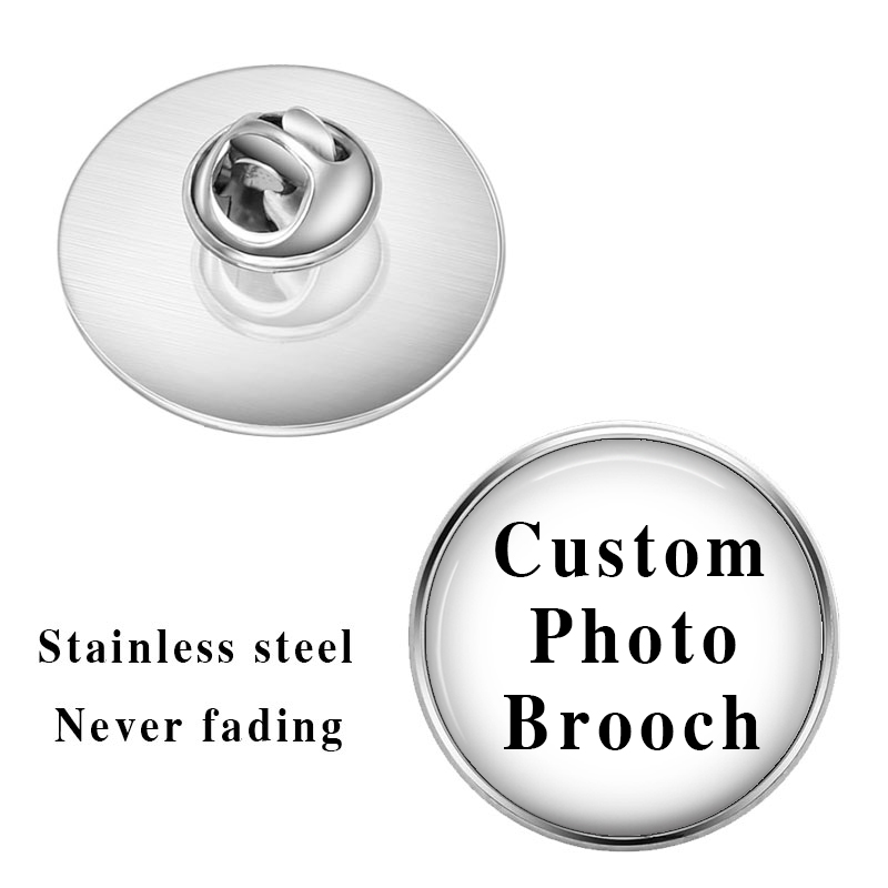 Mens Fashion Blog - Broches personnalisées avec photos sur mesure