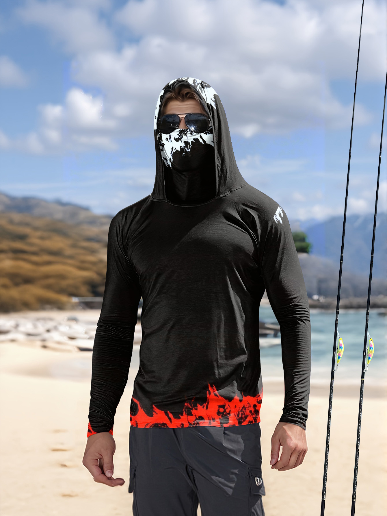 Men'S Fashion 2025 - Chemise de pêche à capuche pour