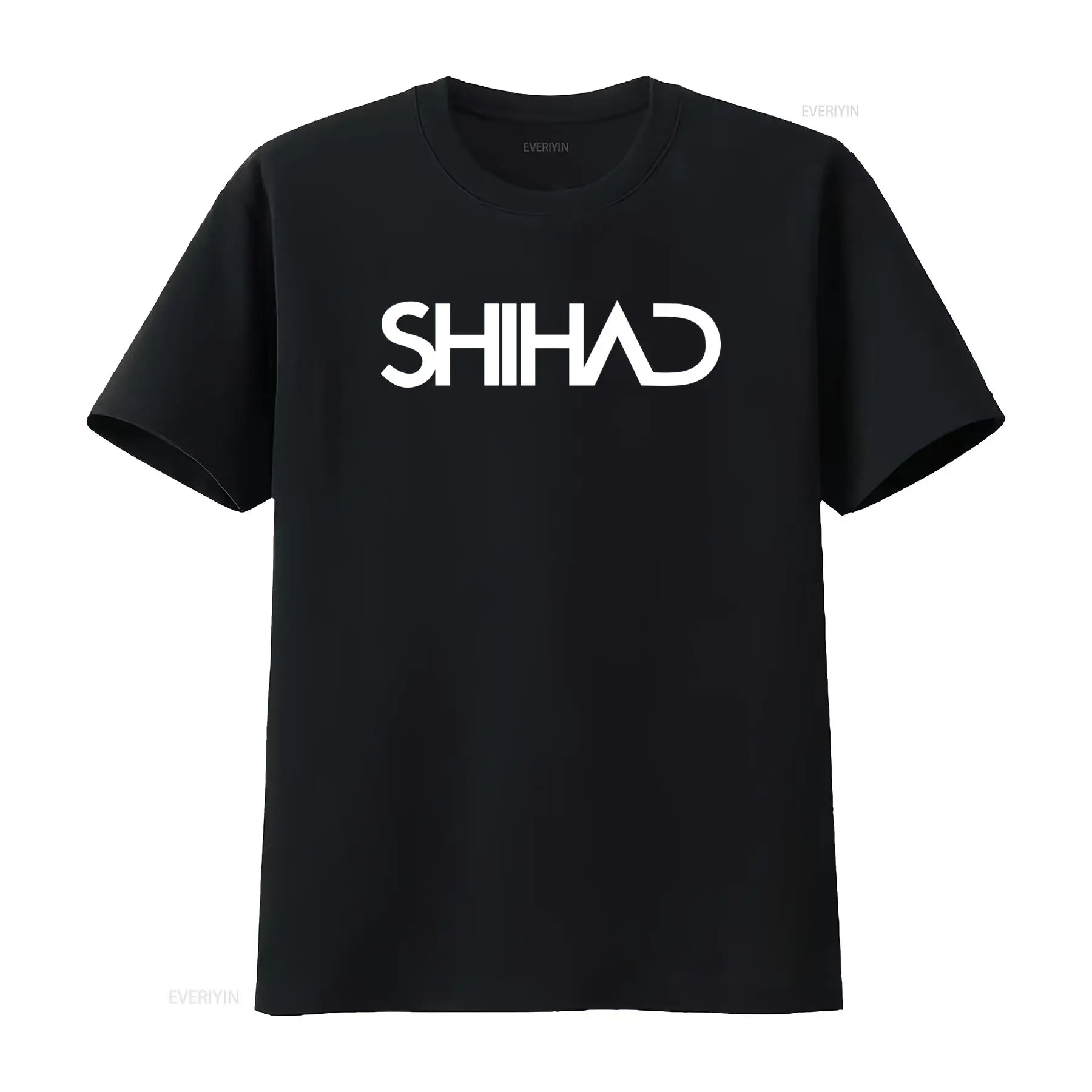 Mens Fashion Black Shirt - SHIHAD Nouveau T-shirt tendance disponible dans