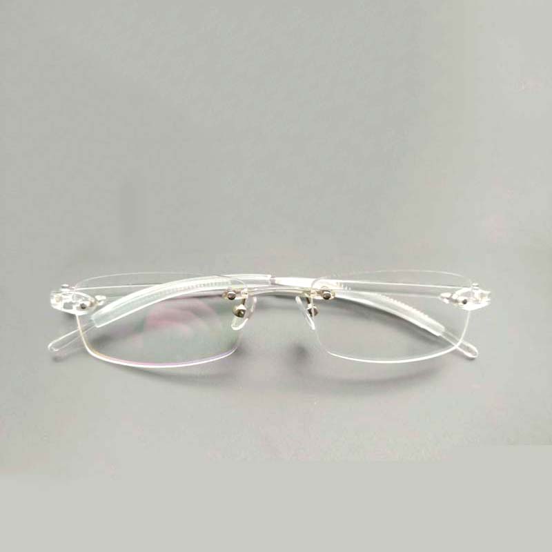 Men'S Fashion Rimless Glasses - Montures de lunettes transparentes femmes hommes