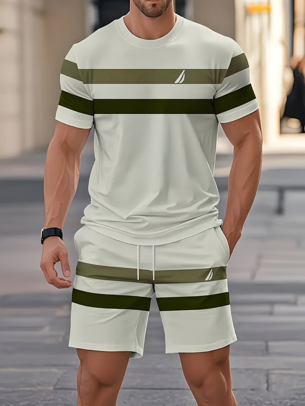Men'S Fashion Looks - Ensembles d'été pour hommes, t-shirt à