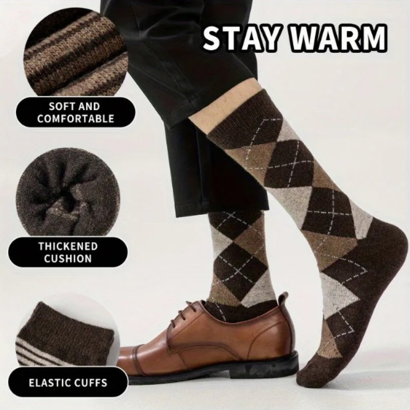 6 paires de chaussettes vintag - Men'S Fashion Formal avis et prix