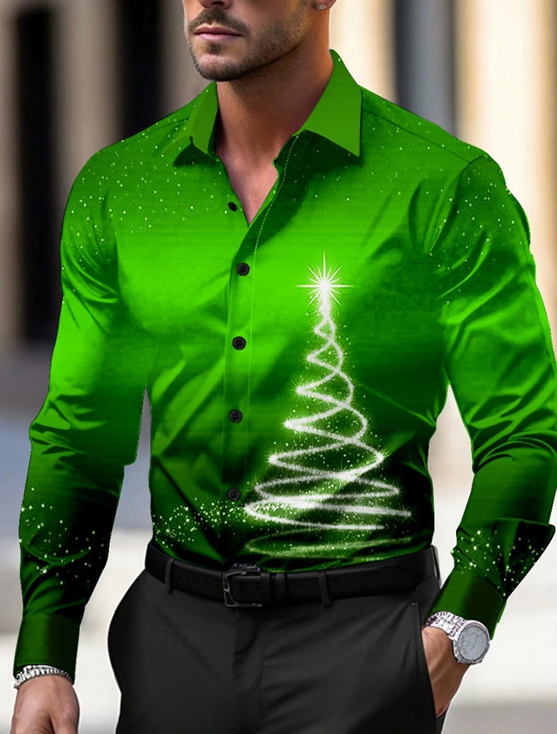 Chemise décontractée à manches - Men'S Fashion Line avis et prix