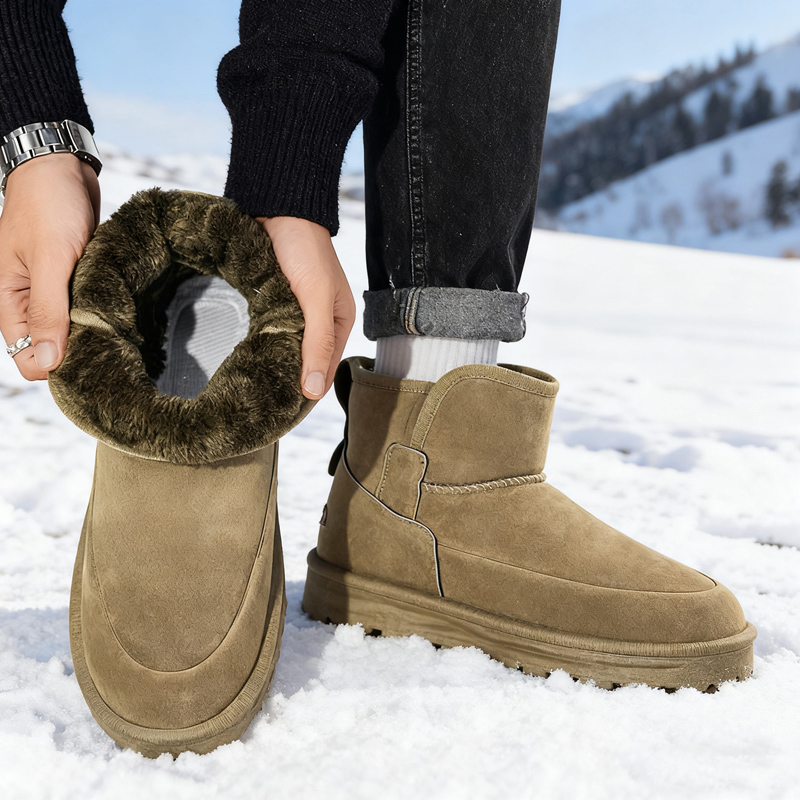 Nouvelles bottes de neige mi-h - Men'S Fashion Line avis et prix