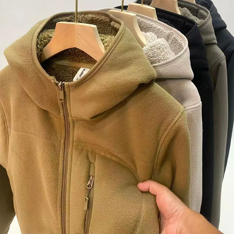Veste Sherpa en polaire épaiss - Sherpa Jacket Fleece avis et prix