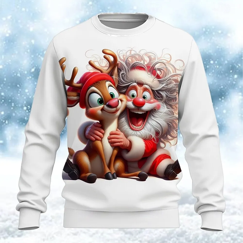 Sweat-shirt de Noël unisexe, p - Men'S Fashion Xmas Party avis et prix