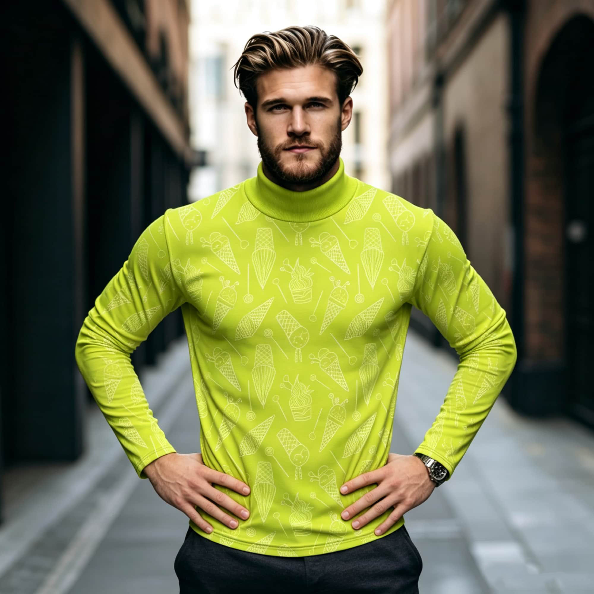 T-shirt à manches longues pour - Men'S Fashion Line avis et prix