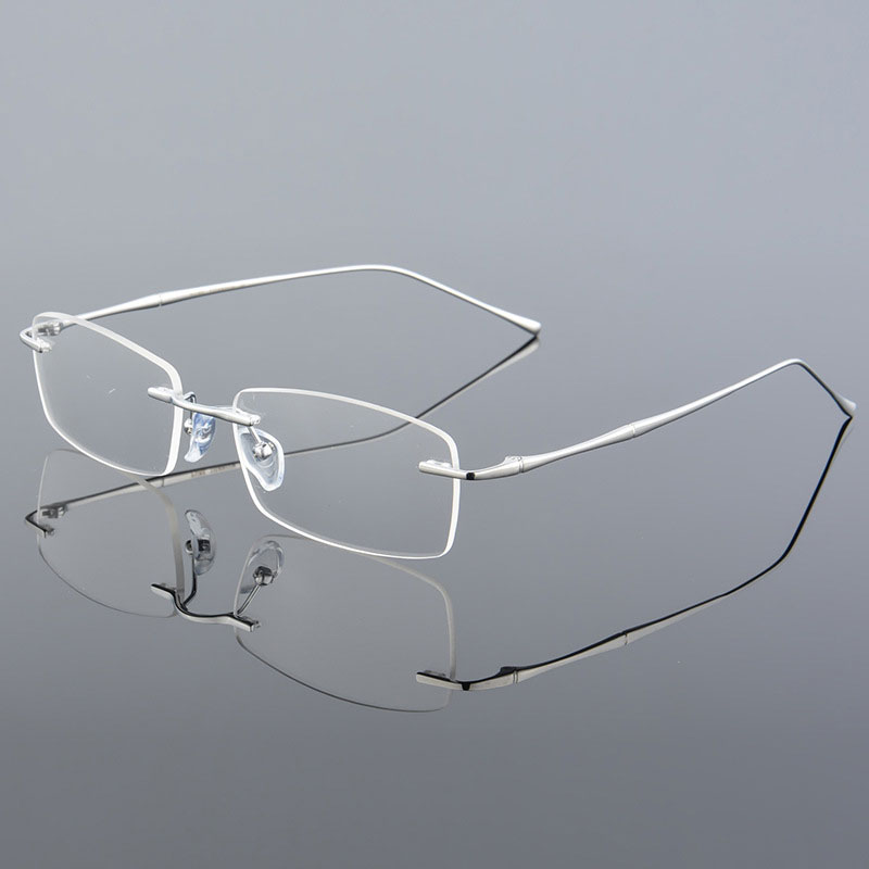 Reken Jate – lunettes sans bor - Men'S Fashion Rimless Glasses avis et prix