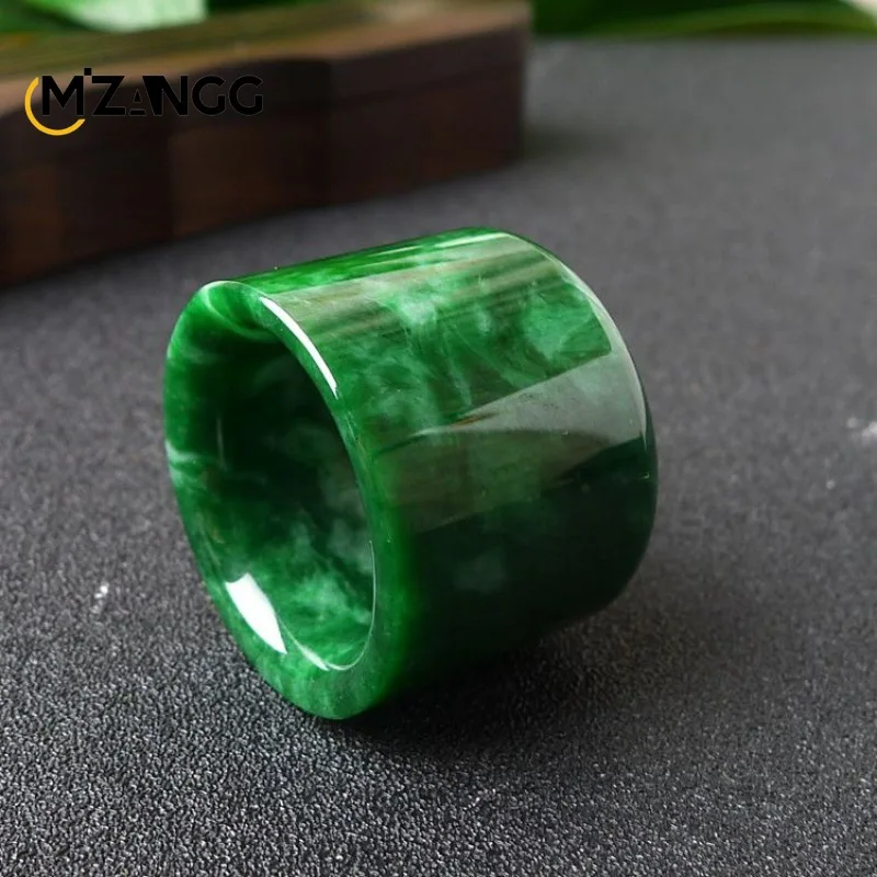 Bague en jadéite naturelle du  - Men Fashion Rave avis et prix