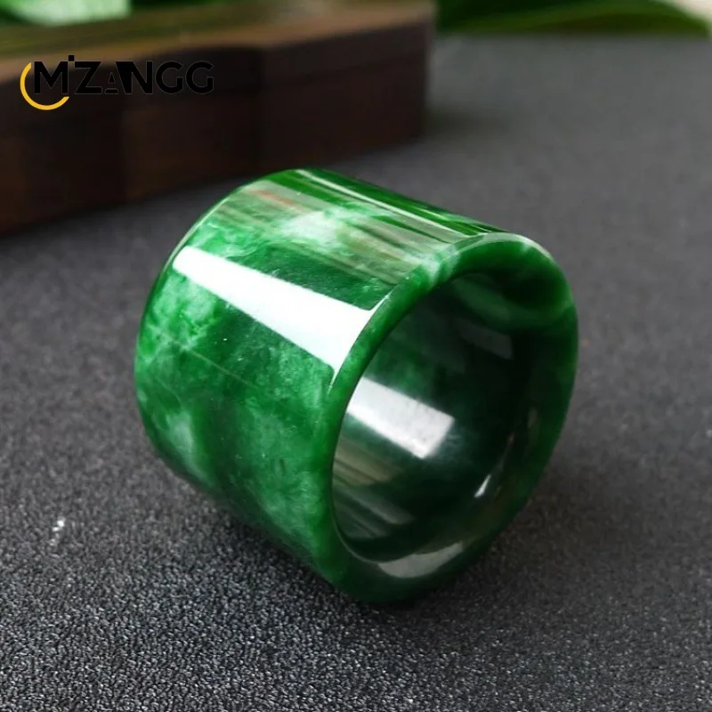Bague en jadéite naturelle du  - Men Fashion Rave avis et prix