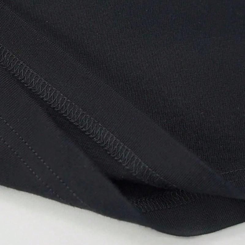 T-shirt en coton pour homme à  - Mens Fashion Black Shirt avis et prix
