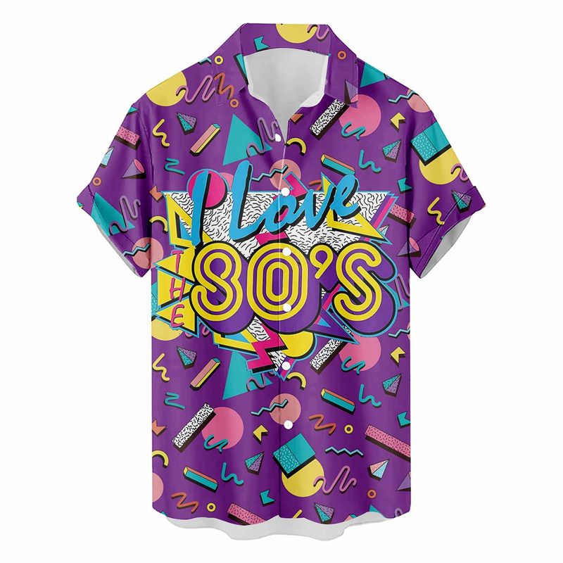 Chemises hawaïennes rétro des  - Men'S Fashion From The 80S avis et prix