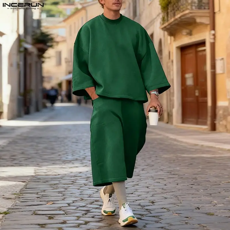 Ensemble homme INCERUN, couleu - Men'S Fashion Formal avis et prix
