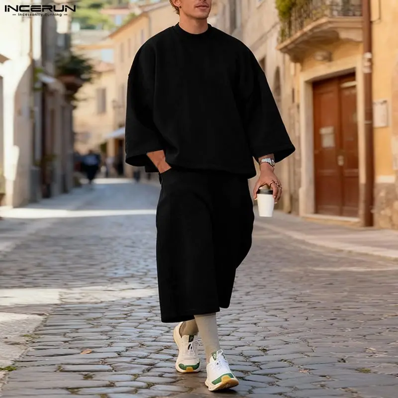Ensemble homme INCERUN, couleu - Men'S Fashion Formal avis et prix