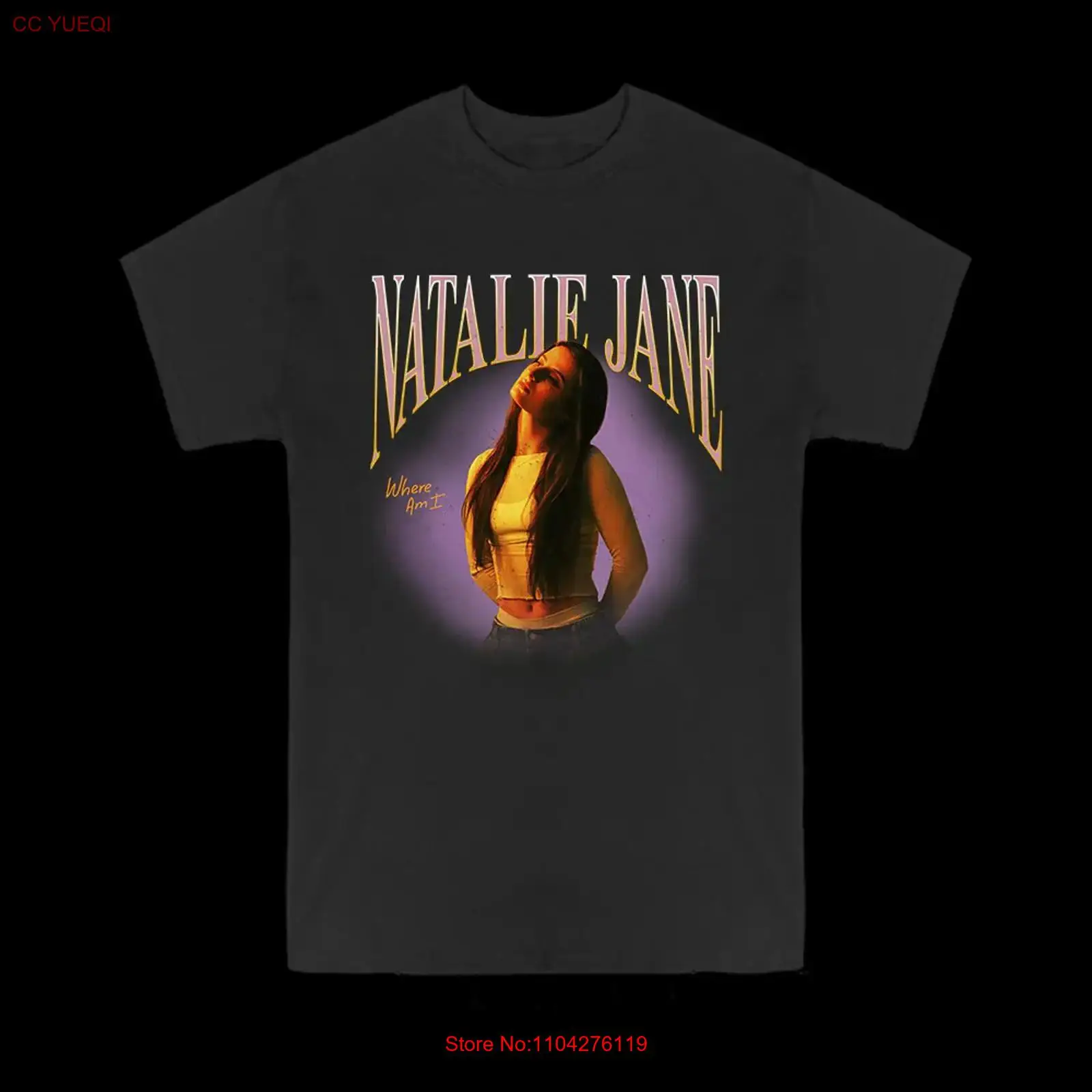 T-shirt Natalie Jane taille S- - Mens Fashion Black Shirt avis et prix