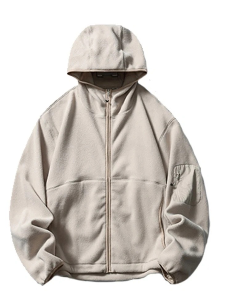 Sweat à capuche pour hommes au - Sherpa Jacket Fleece avis et prix