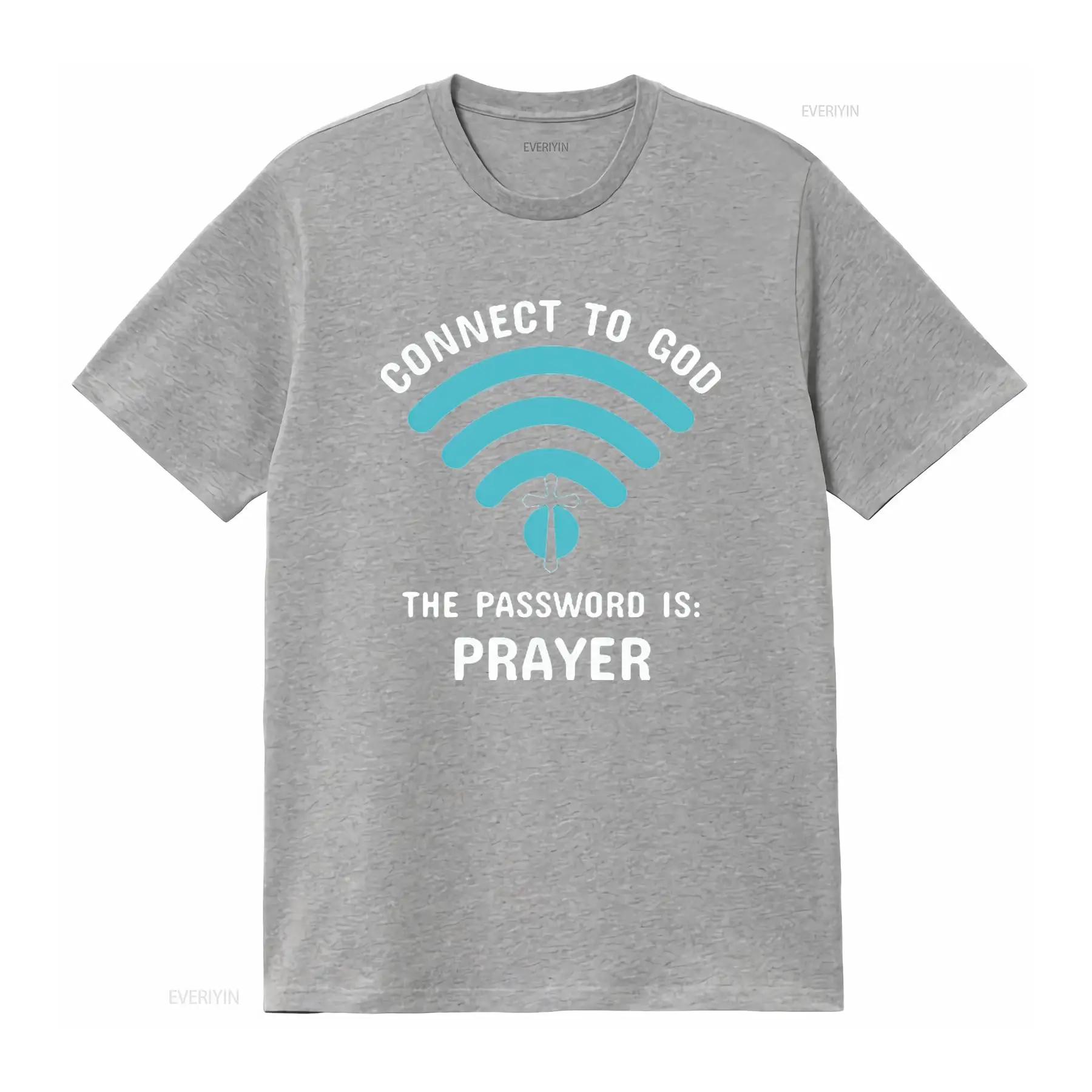 Hommes Connect To God La mot d - Mens Fashion Black Shirt avis et prix