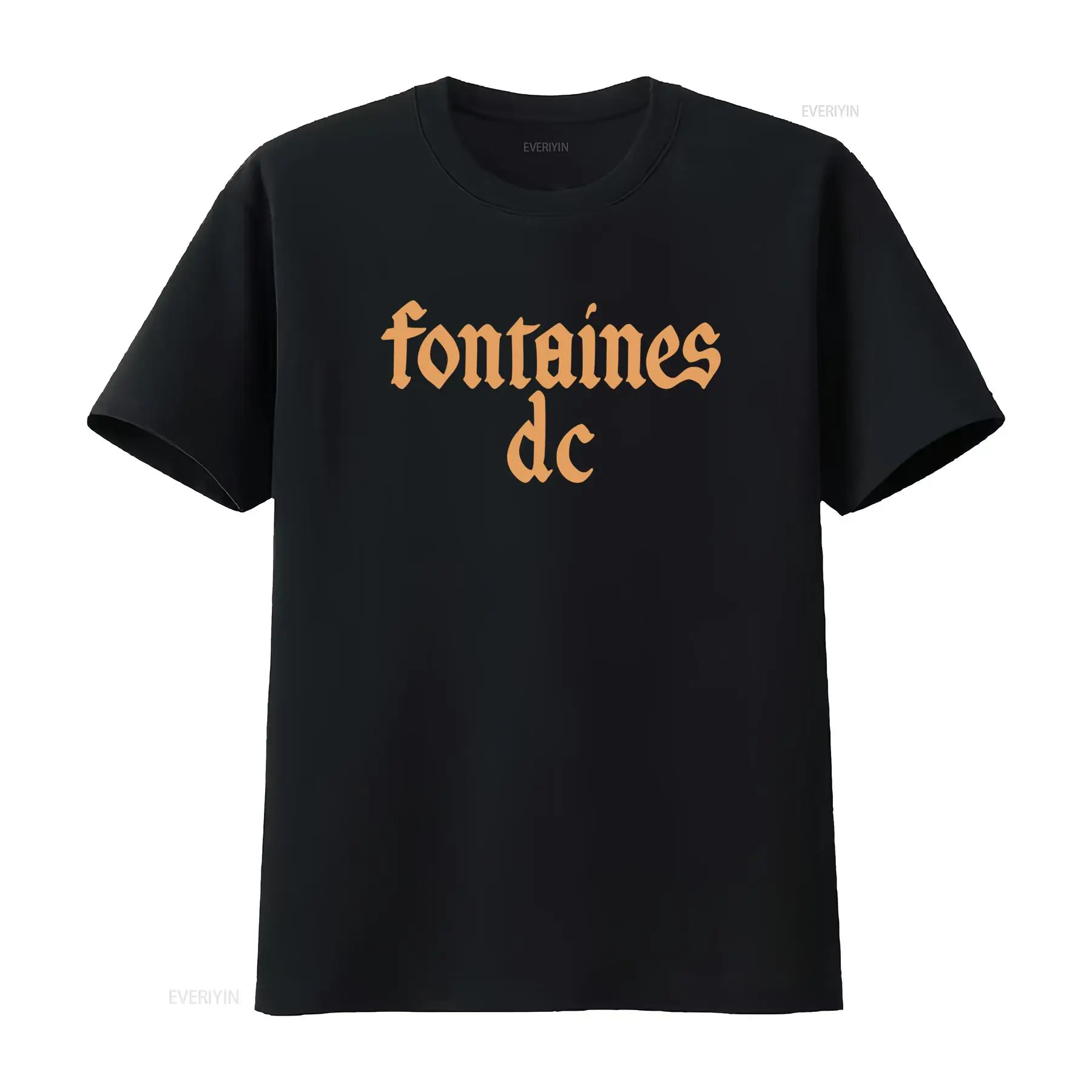 T-shirt noir « Gothic Logo » d - Mens Fashion Black Shirt avis et prix