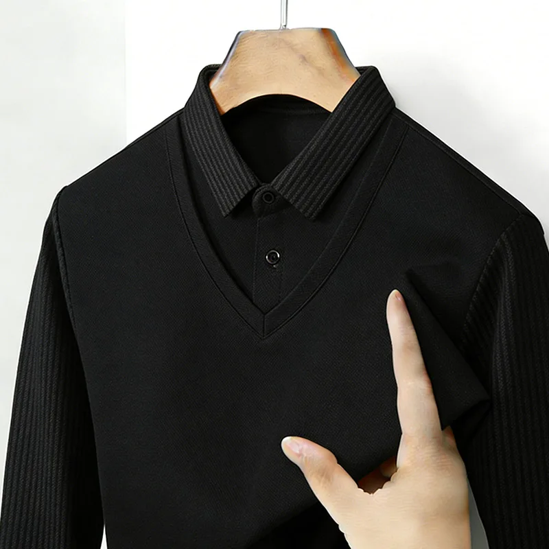 Chemise à col en V à manches l - Men'S Fashion Looks avis et prix