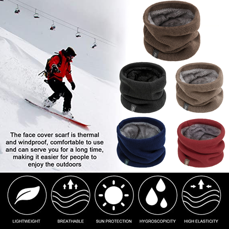 Cache-cou d'hiver à double cou - Men'S Fashion Line avis et prix