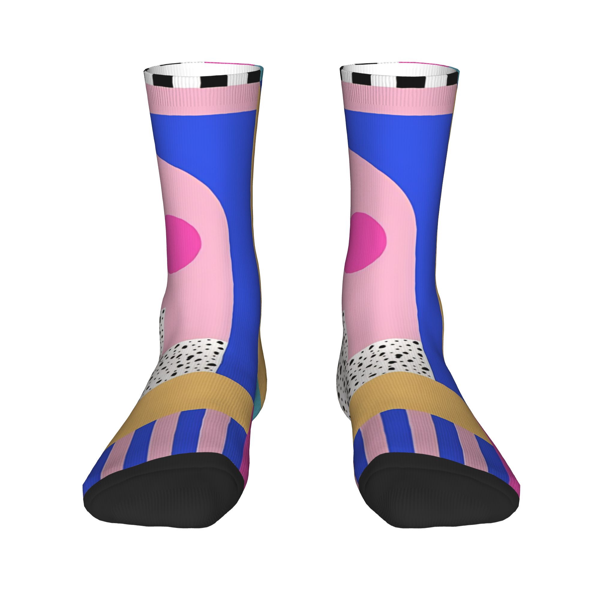 Memphis - Chaussettes rétro S  - Men'S Fashion Youtube avis et prix