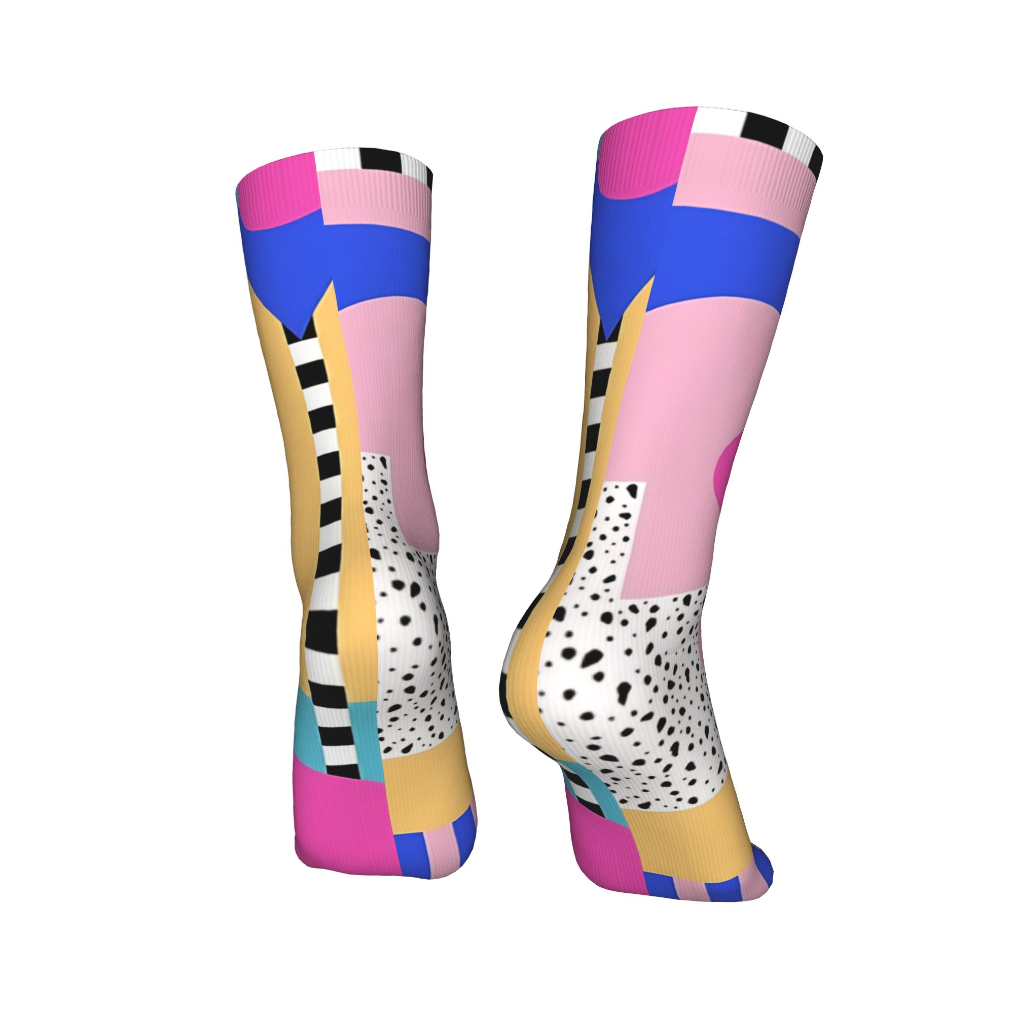 Memphis - Chaussettes rétro S  - Men'S Fashion Youtube avis et prix