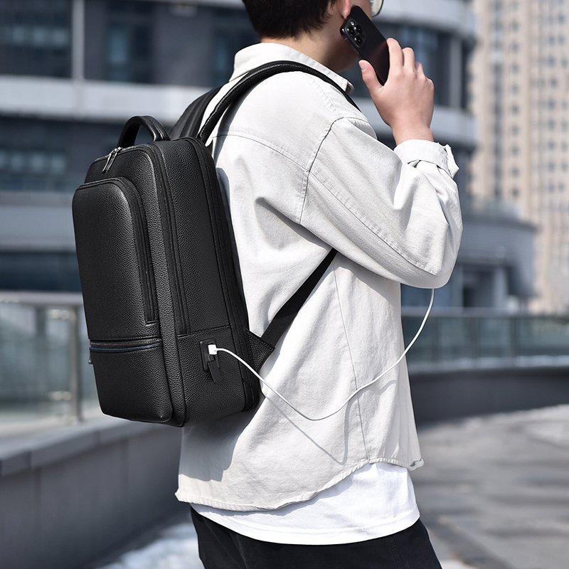 Sac à dos en cuir PU pour homm - Mens Fashion Blog avis et prix