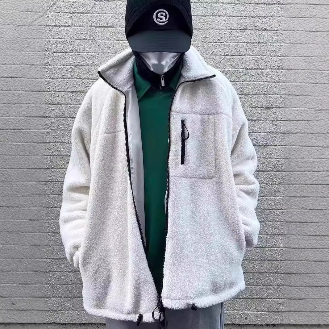 Veste zippée en polaire épaiss - Sherpa Jacket Fleece avis et prix