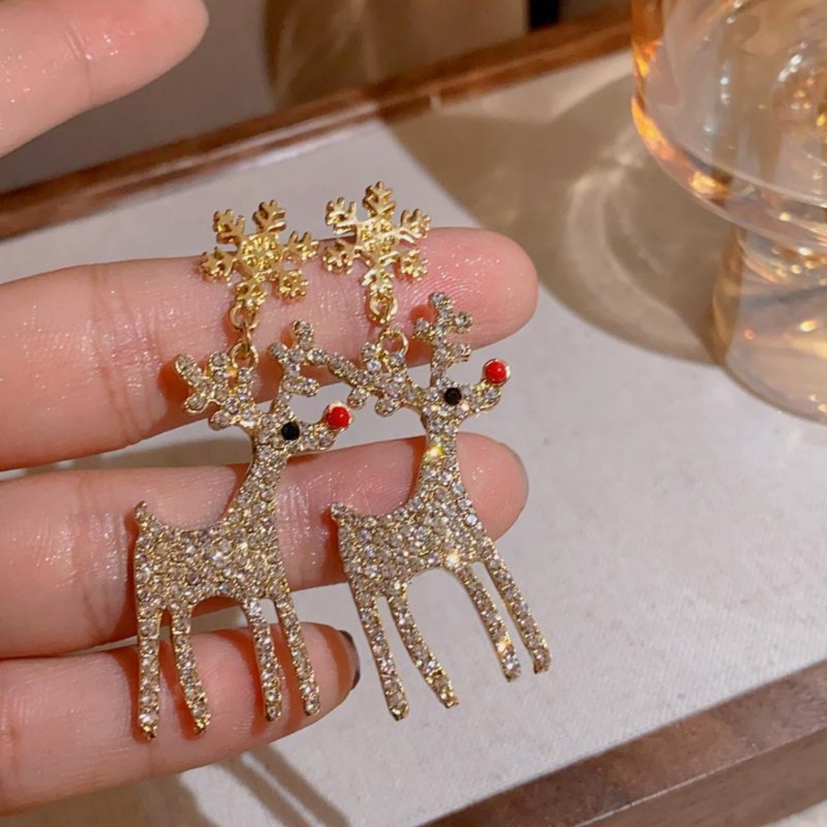 Boucles d'oreilles pendantes e - Men'S Fashion Xmas Party avis et prix