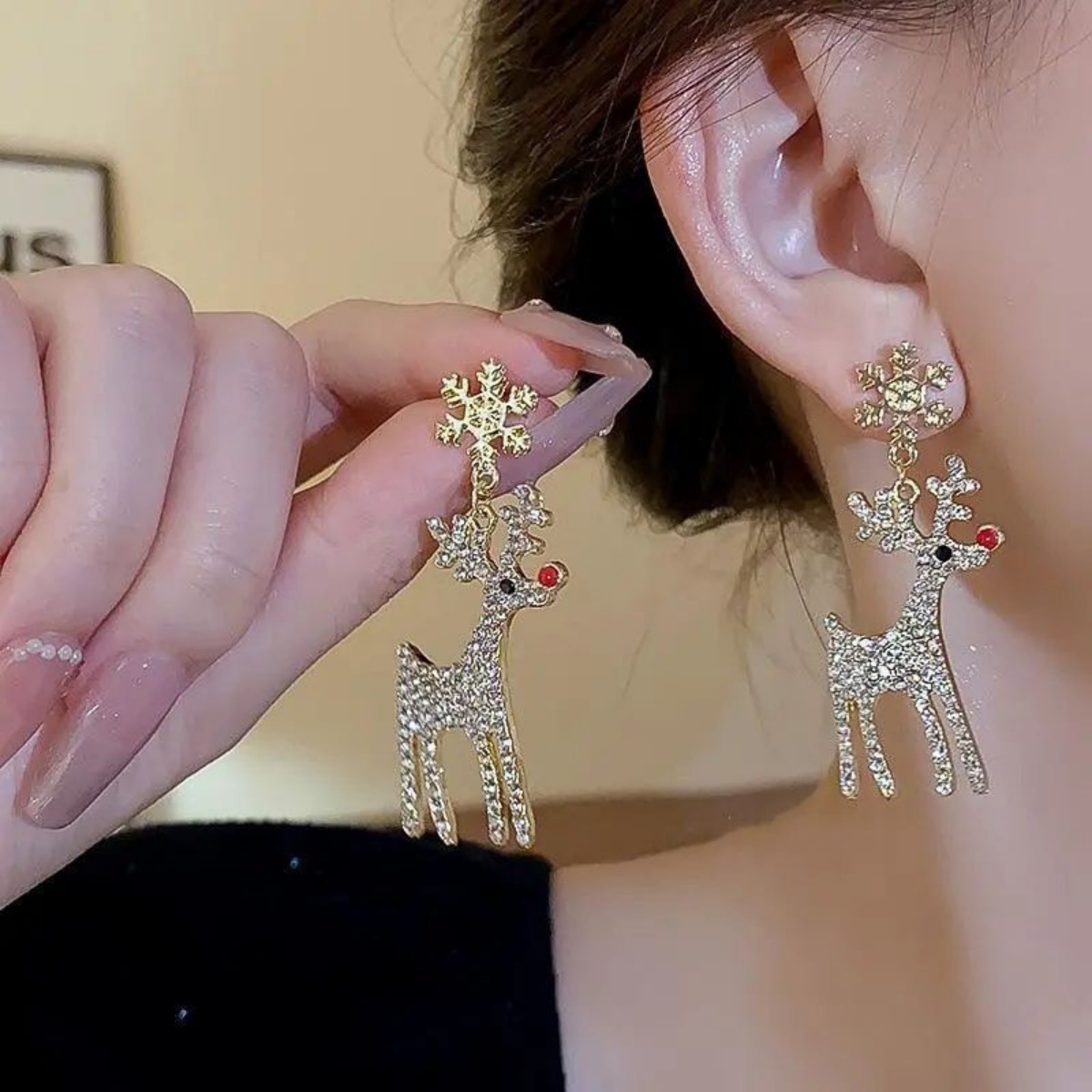 Boucles d'oreilles pendantes e - Men'S Fashion Xmas Party avis et prix