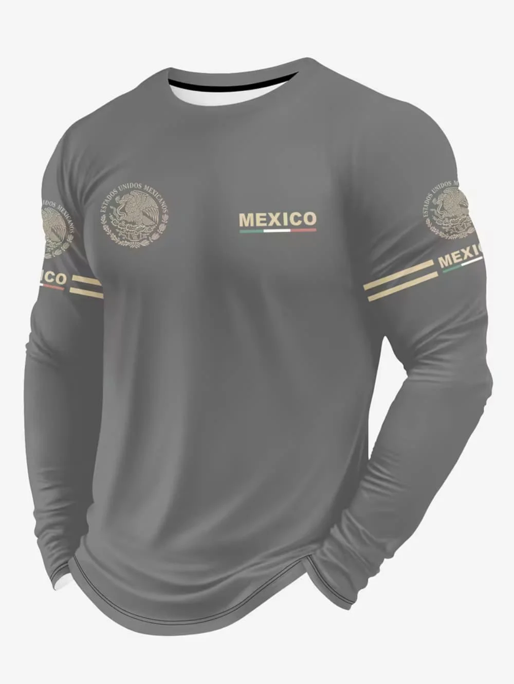 T-shirt imprimé aigle du Mexiq - Men'S Fashion Looks avis et prix