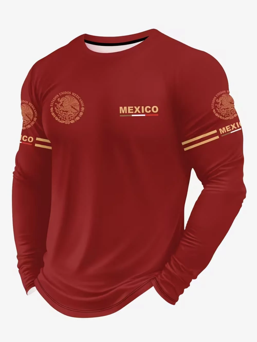 T-shirt imprimé aigle du Mexiq - Men'S Fashion Looks avis et prix