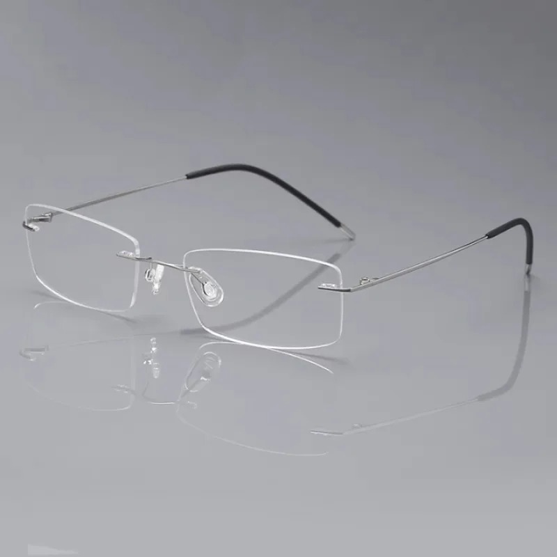 Nouvelles lunettes de lecture  - Men'S Fashion Rimless Glasses avis et prix
