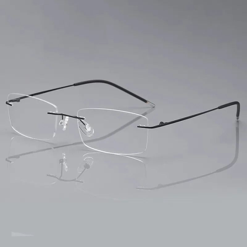 Nouvelles lunettes de lecture  - Men'S Fashion Rimless Glasses avis et prix