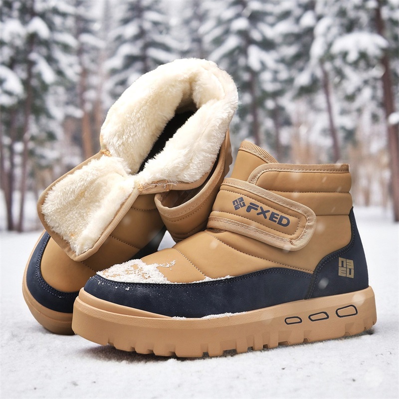 Bottes de neige chaudes en fou - Men'S Fashion Line avis et prix