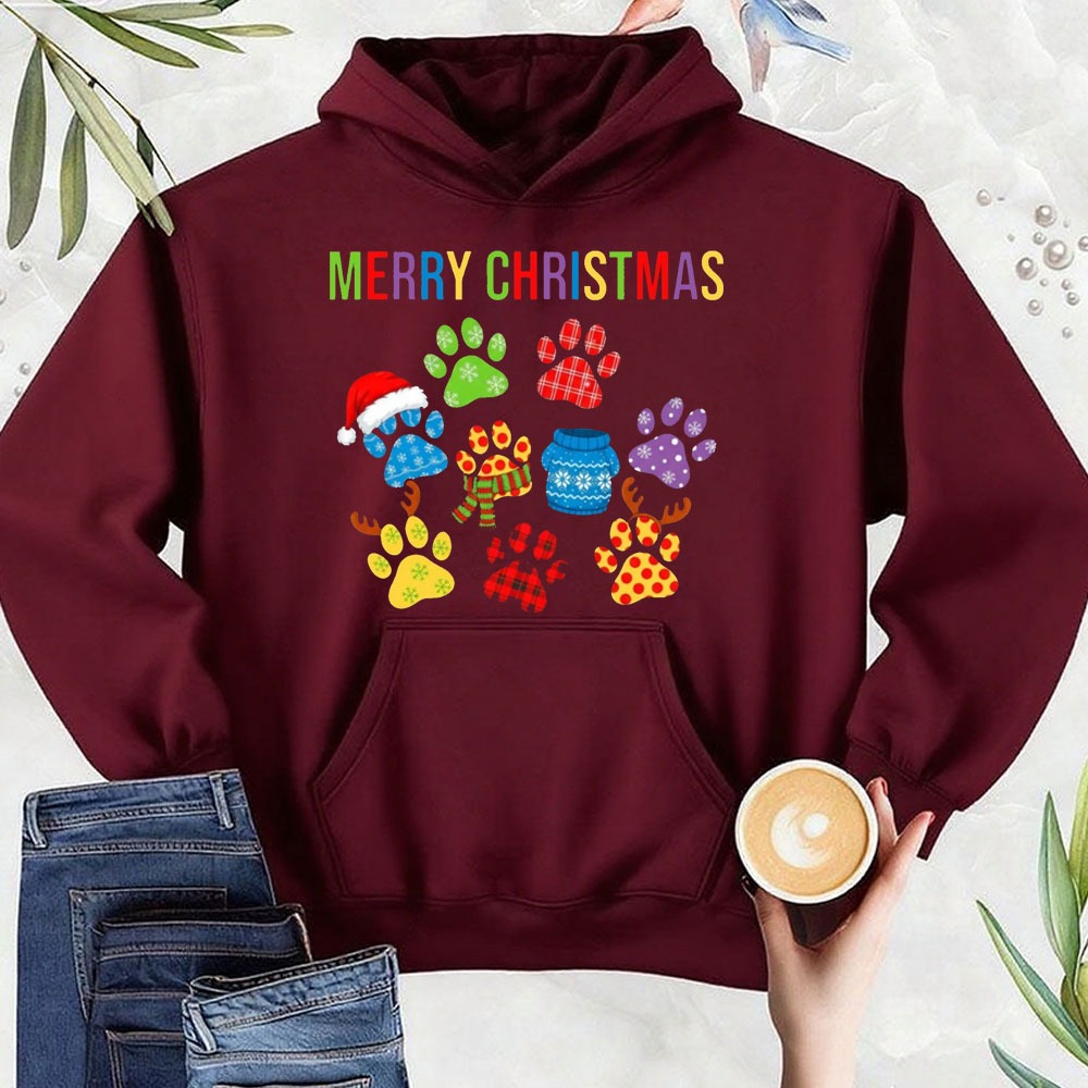 Sweat-shirt joyeux noël imprim - Men'S Fashion Xmas Party avis et prix