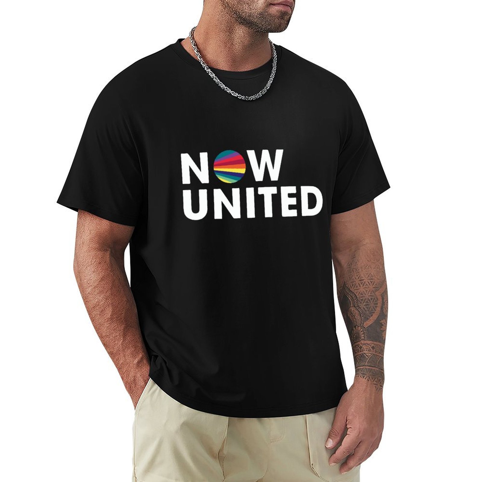 NOW UNITED-T-shirt personnalis - Men'S Fashion Now avis et prix