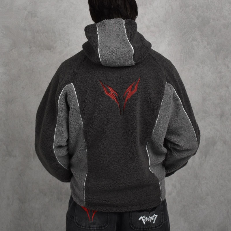 Veste à capuche unisexe en pol - Sherpa Jacket Fleece avis et prix