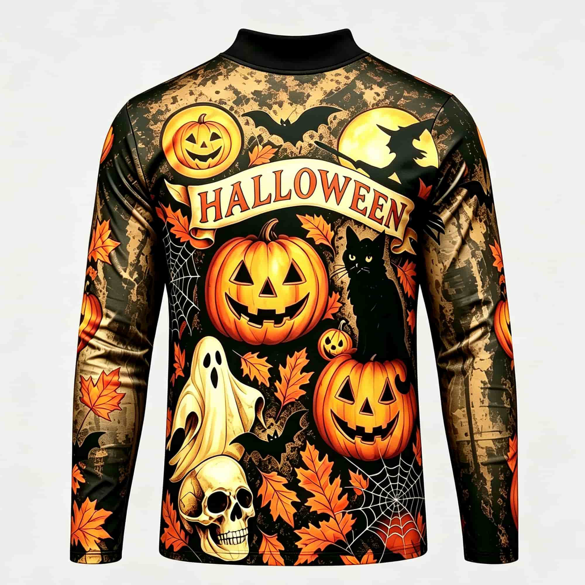 T-shirt à manches longues impr - Mens Fashion Black Shirt avis et prix