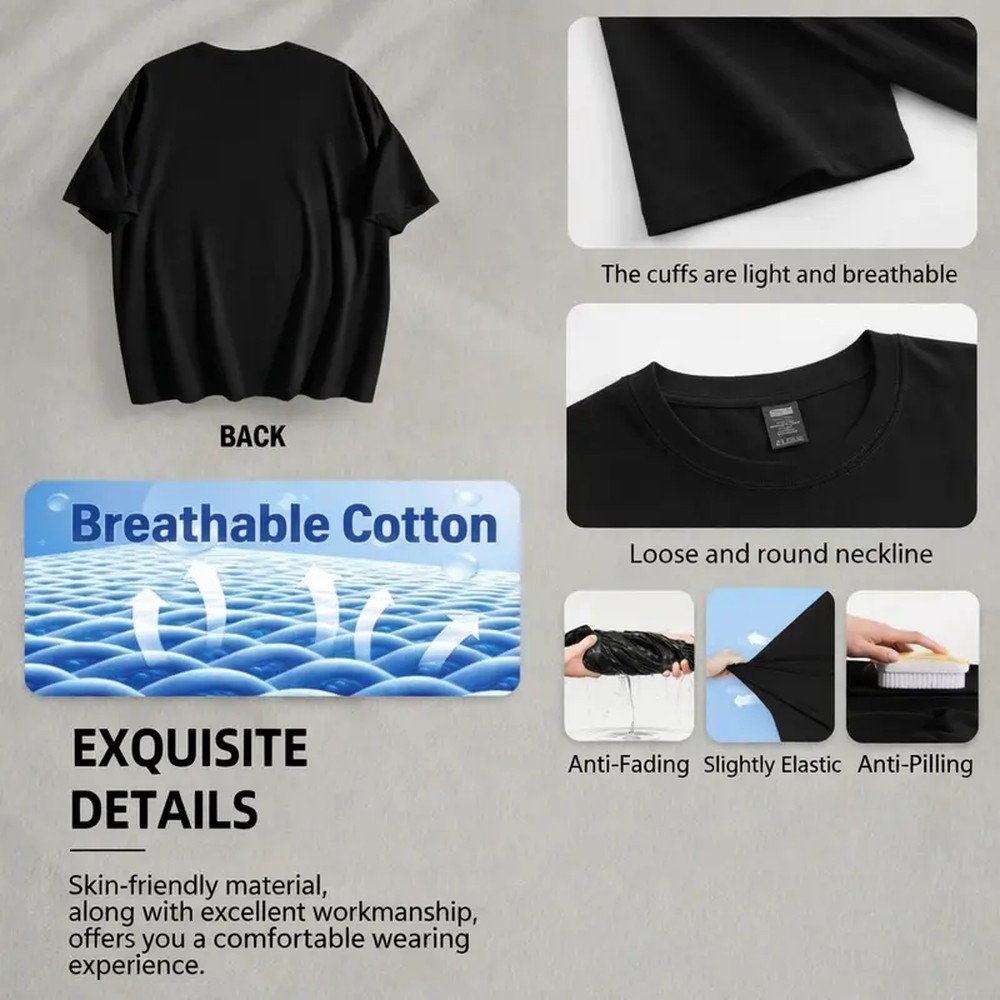 T-shirt graphique noir Sho Nuf - Mens Fashion Black Shirt avis et prix