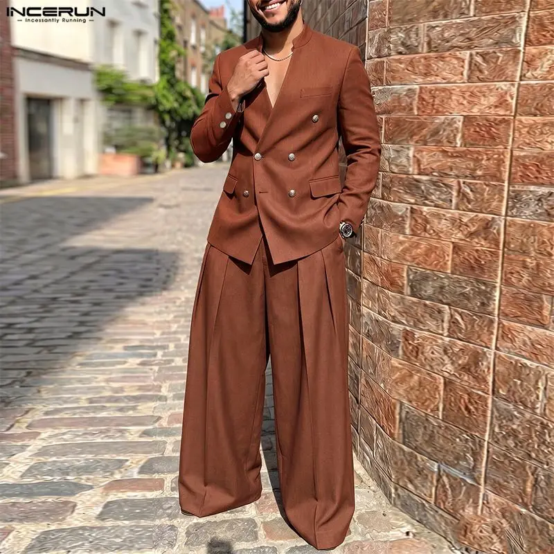 Ensemble homme INCERUN, couleu - Men'S Fashion Formal avis et prix