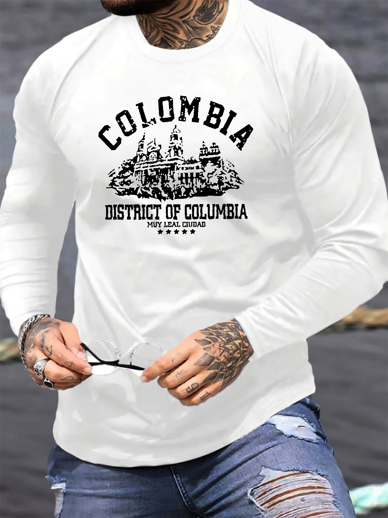 T-shirt décontracté polyvalent - Men'S Fashion 2025 avis et prix